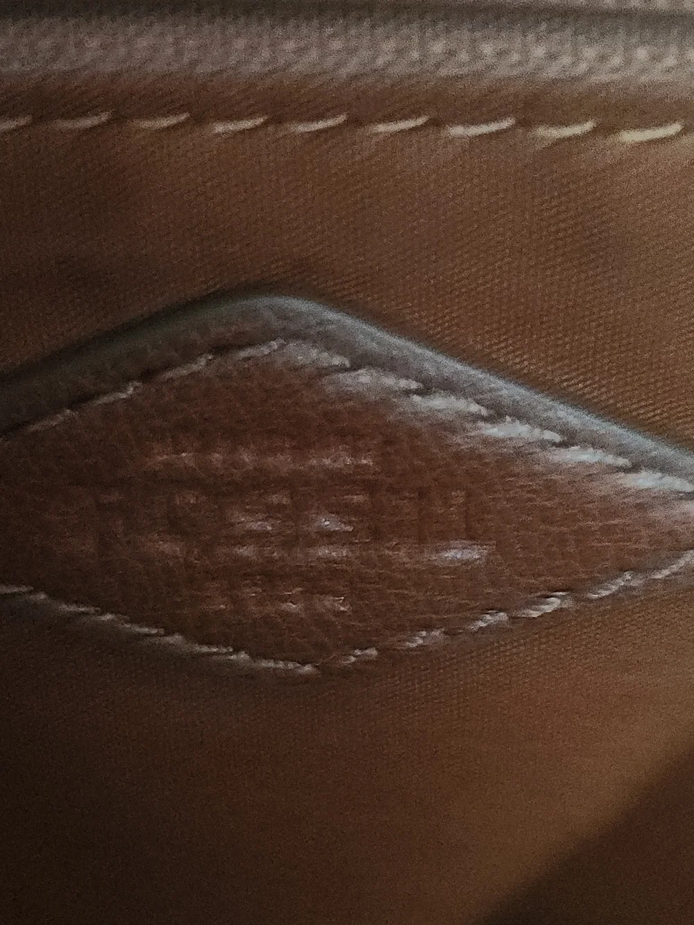 Fossil brown leather